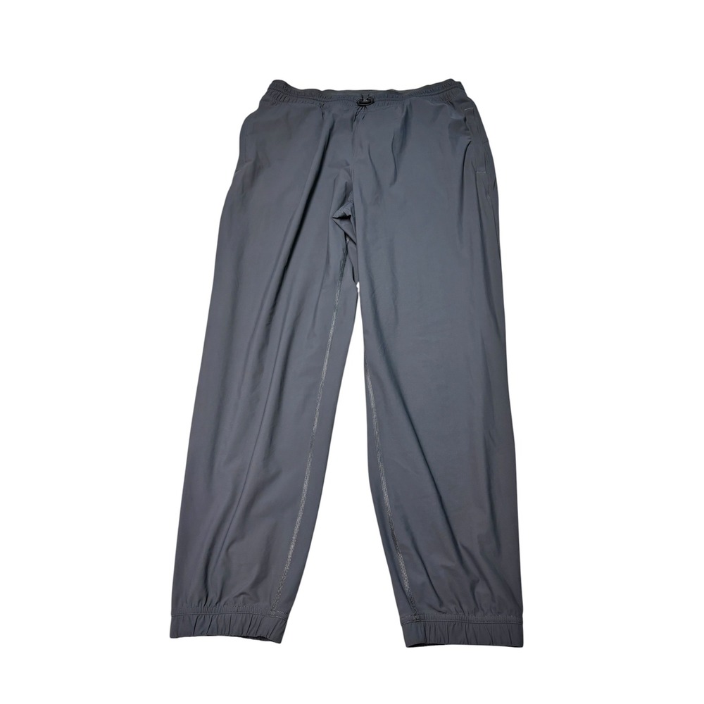 Athleta Crosstrain Pant Grey Joggers Elastic Waist Activewear Womens Large 32X28